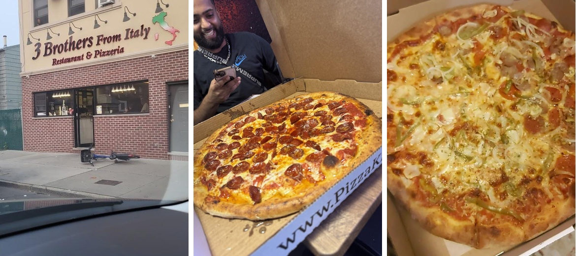 3 Bros Pizzeria Menu